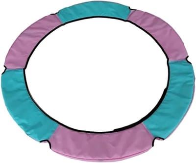 Trampoline Veiligheidsrand - Trampoline Randkussen - Veilig Spelen - Waterdicht en UV-bestendig - 120 cm - Roze Groen
