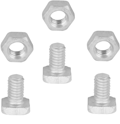 Boutenset, 50 stuks, kooimoeren, CSK-bouten, multifunctioneel, duurzaam, aluminium moeren voor broeikas, huis, binnenplaats, paneelrek
