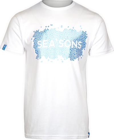 SEA'SONS - T-Shirt unisex - Kleurveranderend - Blauw - Maat M