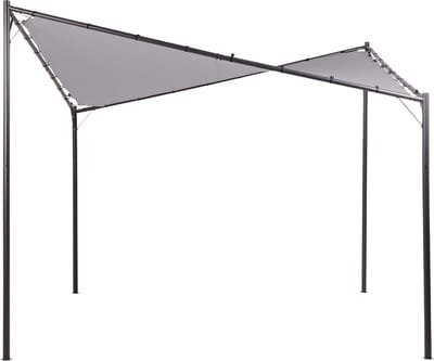 AVENTINE - Tuinpaviljoen - Grijs - Staal