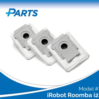 iRobot Roomba i2 Stofzakken (3 Stuks, Plus.Parts® alternatief voor 4626194 / 4640235)