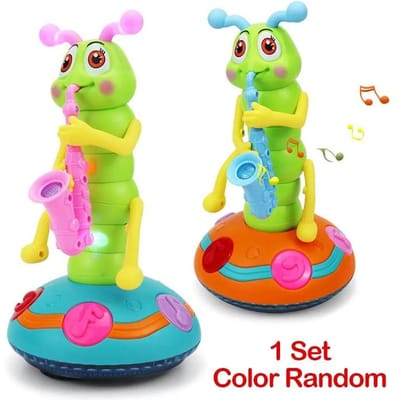 Haute Qualité Enfants Haute Qualité LED Haute Qualité Électrique Haute Qualité Chenille Haute Qualité Saxophone Ensembles de Jeu Haute Qualité Remuer