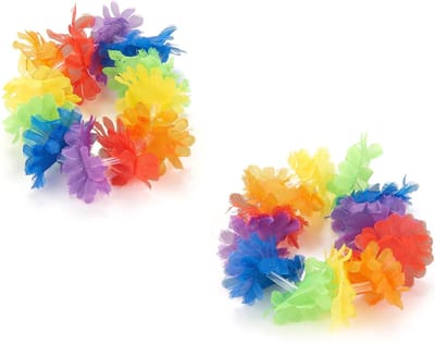 ESPA - Hawaiiaanse meerkleurige armband - Accessoires - Verkleedaccessoires - Gekleurd