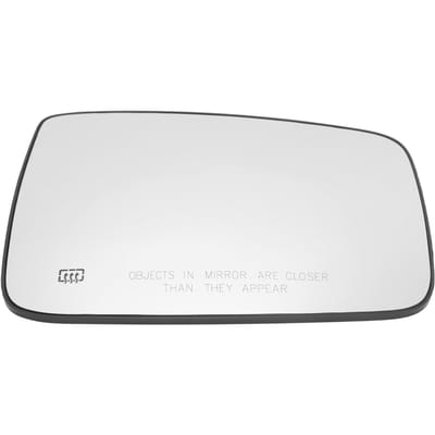 Zijspiegelglas Deur Vleugelspiegelglas met Verwarmd Vervanging voor Dodge Ram 1500 2500 Rechts white