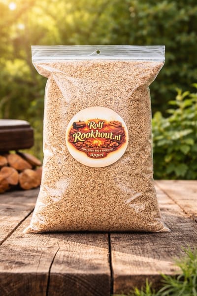 Rolfrookhout.nl - Appel Rookmot 2 KG - Voor Koud Roken, Rookoven & BBQ - 100% Natuurlijk