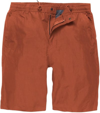 Vintage Industries korte vrijetijdsitbroek Eton -short oranje