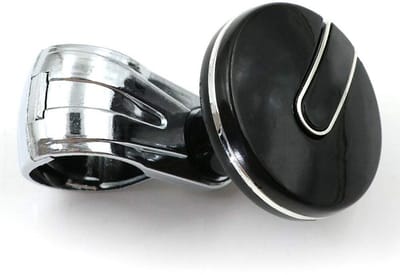 Dailygoods- Stuurwielspinner Universele Pasvorm - Stuurknop - Hoogwaardig Product - Verhoogd Draaimoment - Elegant Design - Veilig en Comfortabel Rijden - Stuurhulp