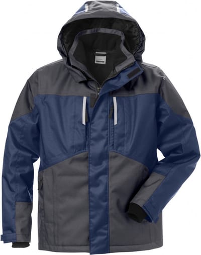 Fristads Airtech® Winterjack 4058 Gtc - Marineblauw/Grijs - 2XL