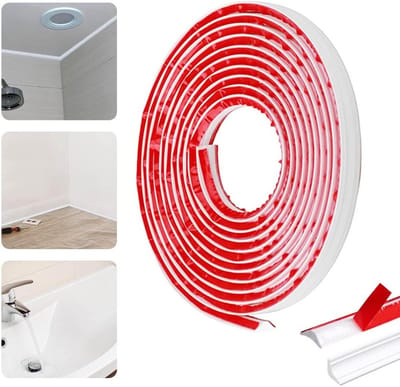 Flexibele Decoratieve Moulding 5 m x 12 mm, Zelfklevende Plafondlijst voor Hoekdecoratie, Wandrand en Spiegelomlijsting, Ideaal voor Deuren, Kasten en Vloeren