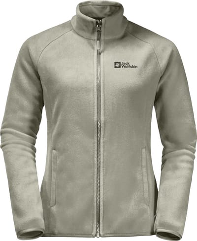 Jack Wolfskin MOONRISE FZ W Dames Outdoorvest - seal - Maat L