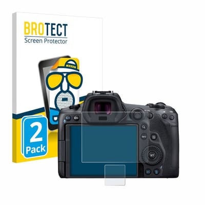 BROTECT - Screenprotector voor Canon EOS R5 - Folie Beschermfolie matte 2 Stuks