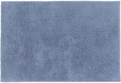 Casilin Badmat Antislip 70x110cm Havana - Waterabsorberende Badkamermat - Wasbaar en Sneldrogend - Voor Douche en Bad - 100% Katoen - Rechthoek - Blauw, Jeans Blauw
