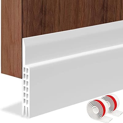 Enorme Gap Deurtochtstopper - 2PACK, Verbrede deurveegafdichting tegen tocht, geluid en ongewenste dieren - Perfect voor binnen- en buitendeuren