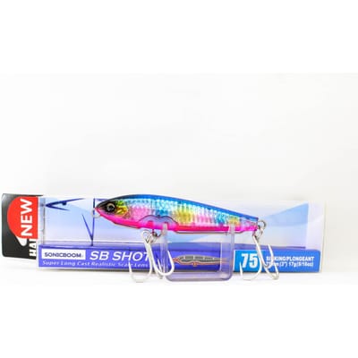 Yo Zuri Duel Sonic Boom SB Shot 75S Leurre Coulant F1268-HBPC (0979) white