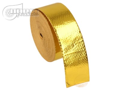 10m Hittebeschermingstape – Goud – 25 mm breed