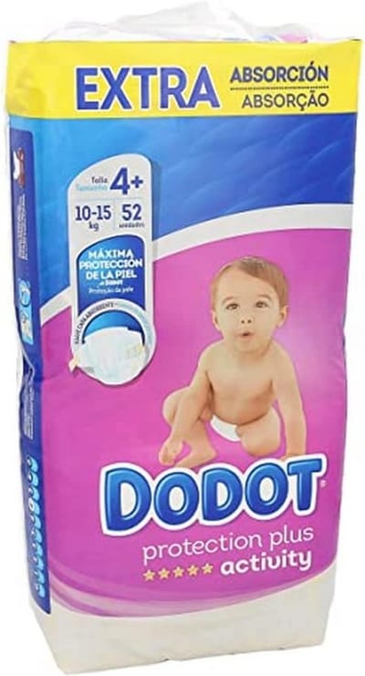 Activiteit Baby Luiers Maat 4+ (52 Stuks) - Extra Droog en Comfortabel