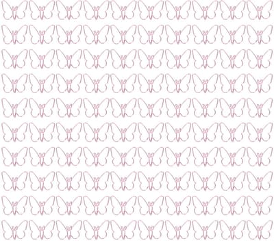 100 Stuks Paperclips - Roze Vlindervorm, Metaal, Schattig, Lichtgewicht, Draagbaar - Voor Kantoor en Documenten