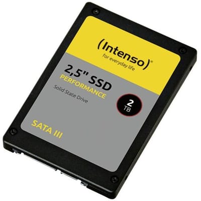 (Intenso) 2,5 inch SSD SATA III PERFORMANCE - 2TB Interne SSD - 3D NAND - 550 MB/s (3814470)