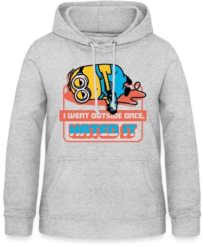 Minions Dave Ging Buiten Het Kantoor Quote Hoodie Dames