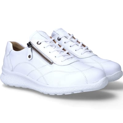 Dames Veterschoenen Hartjes Rap Shoe Weiss Wit - Maat 38