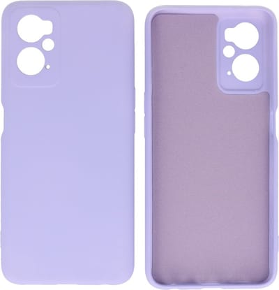 Fashion Backcover Telefoonhoesje - Color Hoesje - Geschikt voor Oppo A96 - Paars