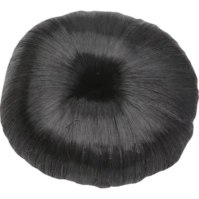 Horka - Haar Donut Deluxe - Zwart - Ø 9 cm