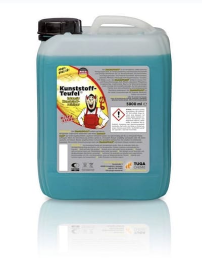 Tuga Chemie kunststof duivel 5L Kunststofreiniger – Dashboard Reiniger, Auto Interieur Cleaner, Plastic Cleaner