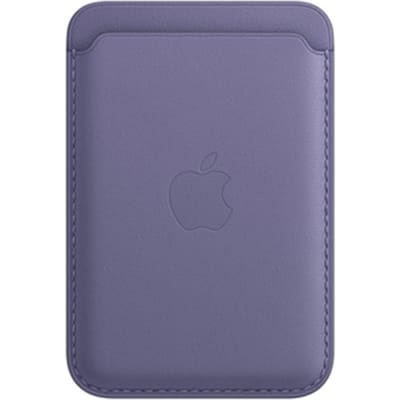 Apple Leather Wallet MagSafe (Apple Wallet 2nd generation) - Met ingebouwde AirTag functie - Wisteria