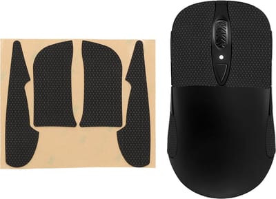 kwmobile gaming muis grip tape geschikt voor SteelSeries Sensei Ten / raw / xai muis - Antislip muistape grip - Muis grip tape in zwart