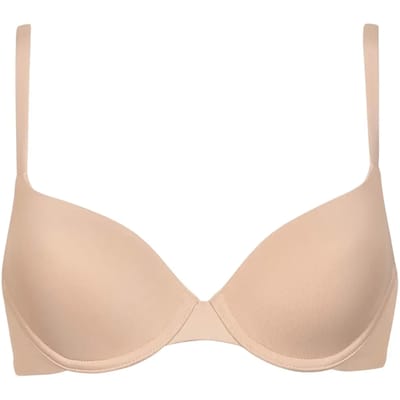 Beige beugelloze BH Lisca Bella F