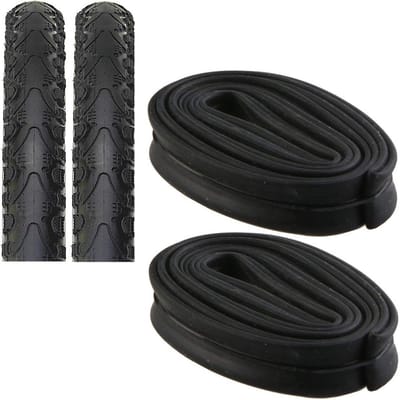 2 Stuks 12 Inch Kinderwagenbanden met Binnenbanden Set 12 1/2 x 2 1/4