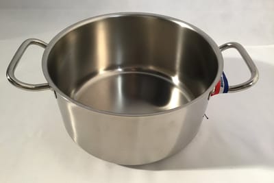 Sitram profi kookpot 24 cm inox zonder deksel