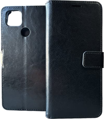 Bookcase Geschikt voor: Motorola Moto G9 Power - Zwart - portemonnee hoesje
