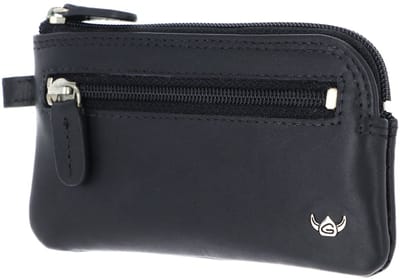 Golden Head Leren sleutelgeval Polo RV-Schlüsseletui 5036 Schwarz zwart