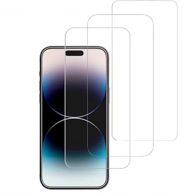 imoshion Bundel Screenprotector Gehard Glas 3 pack - Geschikt voor Apple iPhone 16e / 14 / 13 Pro / 13
