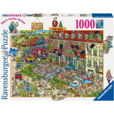 Ravensburger Ray's Comic Series - Holiday Resort 2: The Hotel - Legpuzzel - 1000 stukjes