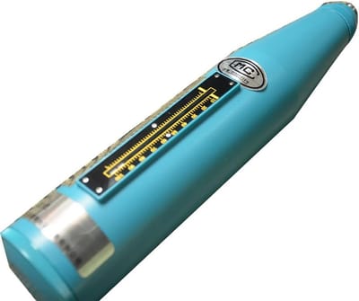 Beton Test Hamer - Resiliometer Meetinstrument - Beton Kwaliteit Testen - Hoge Precisie Centrale Staaf - 54 x 278mm - Willekeurig