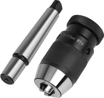 Snelspanboorhouder 1-13 mm met MT2 kegelstift voor tafelzuilboormachine