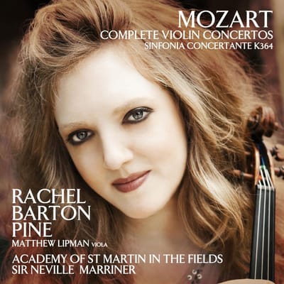 Rachel Barton Pine, The Academy Of St. Martin in The Fields, Sir Neville Marriner - Mozart: Complete Violin Concertos & Sinfonia Concertante (2 CD)
