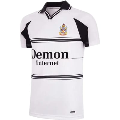 COPA - Fulham FC 1999/00 Retro Voetbalshirt - Heren - Wit - S