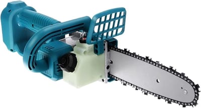 Elektrische Kettingzaagbeugel - Houtsnijder Machine - Boomgaard Snoeien - Geharde Ketting - 4 Inch - Blauw