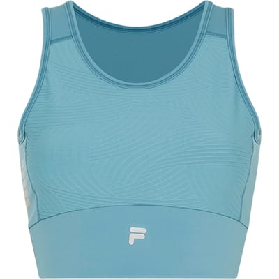 FILA Rafaela Bra Top Adriatic Blue Maat: L | Sport BH's Outlet | Dames | Blauw