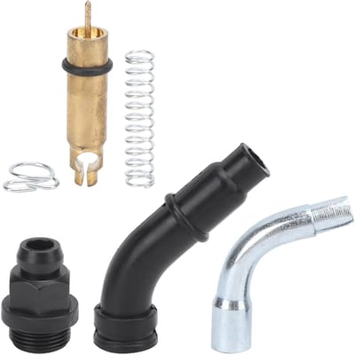 6 stuks Set Motor Carburateur Choke Klep Reparatiekit Vervanging voor HONDA TRX300 1994?2000 white