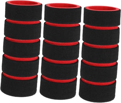Pull-up Bar Handgrepen - Beschermende Hoezen - Comfortabel Trainen - Antislip Textuur - 3 Stuks - Zwart