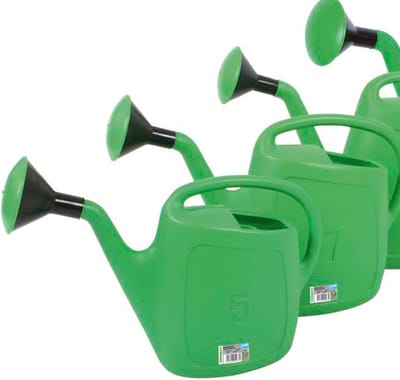 Professionele gieter 5 liter - Duurzaam kunststof - Groene kleur - Praktisch ontwerp