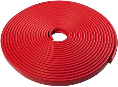 PVC Leuning - Trapleuning Profiel - Veiligheid Verhogend - Weerbestendig PVC - 25 m - Rood