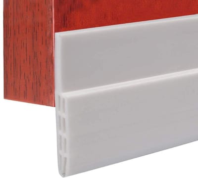 Dailygoods- Deurrubber Zelfklevend - 100cm - Geluidsisolatie - Weerbestendig - Verstelbaar - Eenvoudig te installeren - Deurschraper