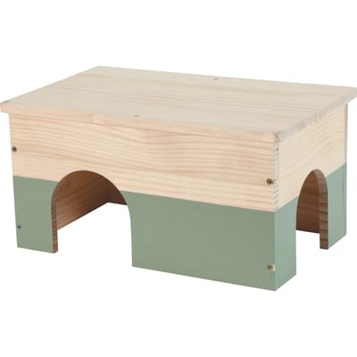 Zolux Neolife Houten Huisje Konijn - Kooi Accessoire - 40x25.2x20 cm