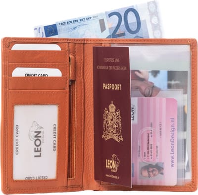 Paspoort Hoesje - Card Holder - Travel - Paspoorthouder - Travel Organizer - Reisportemonnee - Paspoorthoes - Travel Wallet - Paspoorthoezen - Reisdocumenten Organizer - Paspoort Tasje - Paspoort - Mapje - Paspoort Houder - Paspoort Cover - Cadeau