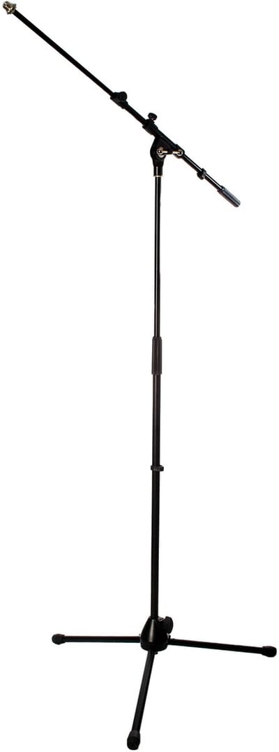 MUSIC STORE MIC 8 microfoonstatief uitschuifbare zwenkarm - Microfoonstandaard